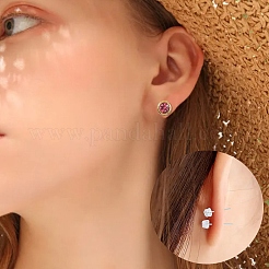 600Pcs 7 Styles Plastic Ear Nuts&nbsp;KY-YW0001-70