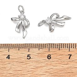 SHEGRACE Brass Clear Cubic Zirconia Pendants&nbsp;XGRQ2O632-418P