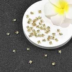 SHEGRACE Brass Bead Tips&nbsp;XGRQ1R759-354G