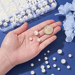 About 1173pcs ABS Plastic Imitation Pearl Beads&nbsp;KY-CJ0001-96