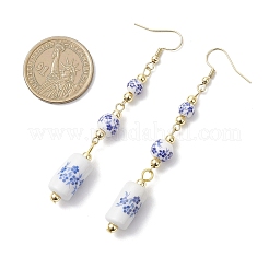 Brass Dangle Earrings&nbsp;EJEW-JE06739-02