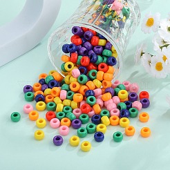 1400Pcs 7 Colors Opaque Plastic Beads&nbsp;KY-SZ0001-54
