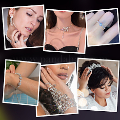 100Pcs 5 Styles Diamond Shape Grade AAA Cubic Zirconia Cabochons&nbsp;ZIRC-BBC0002-98