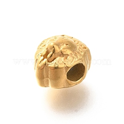Ion Plating(IP) 304 Stainless Steel European Beads&nbsp;STAS-I321-50G