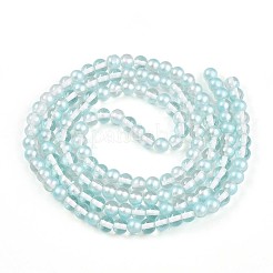 Baking Paint Transparent Glass Beads&nbsp;X1-DGLA-N011-6mm-05