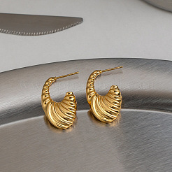Geometric 304 Stainless Steel Stud Earrings for Women&nbsp;YH9196