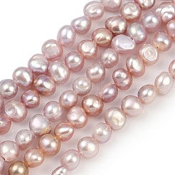Natural Cultured Freshwater Pearl Beads Strands&nbsp;PEAR-P064-19E-04B