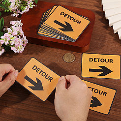 PVC Warning Self Adhesive Stickers&nbsp;DIY-WH0591-669