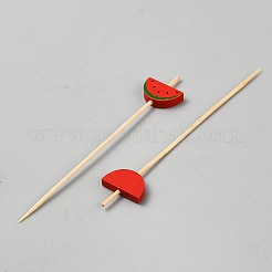 Disposable Bamboo Sticks&nbsp;AJEW-WH20018-43B