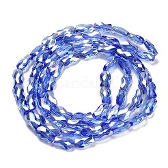 Electroplate Glass Beads Strands&nbsp;EGLA-P066-01A-AB05