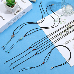 24Pcs 2 Colors Polyester Necklace Makings&nbsp;AJEW-SC0003-81
