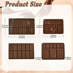 2Pcs 2 Styles Silicone Molds&nbsp;DIY-CJ0002-95