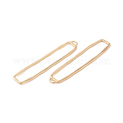 Brass Open Back Bezel Big Pendants&nbsp;KK-O144-29G