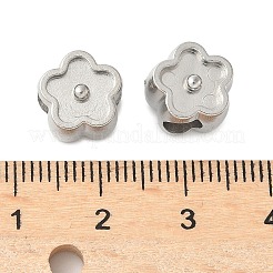 304 Stainless Steel European Beads&nbsp;STAS-D307-04A-P