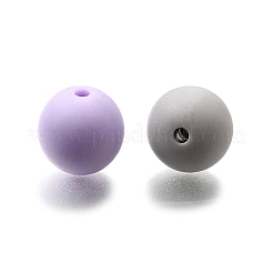Frosted Opaque Acrylic Beads&nbsp;OACR-S071-03C