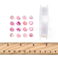 Pink Color Theme DIY Jewerly Making Kit&nbsp;DIY-FS0008-78