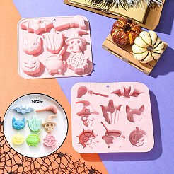2Pcs Halloween Theme Silicone Molds&nbsp;ST-CJ0007-99
