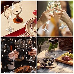 15Pcs Tool Shape Alloy Wine Glass Charms&nbsp;HJEW-SW00127-04