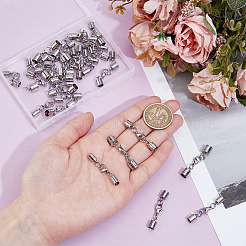 12Pcs 3 Styles Stainless Steel Lobster Claw Clasps&nbsp;STAS-PH0006-85B
