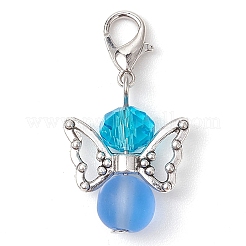 Angel Glass Pendant Decoration&nbsp;HJEW-JM02645-01