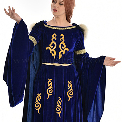6 Styles Auspicous Cloud Ethnic Style PVC Sequin Embroidery Polyester Cloth Iron On Patches&nbsp;PATC-GA0001-33