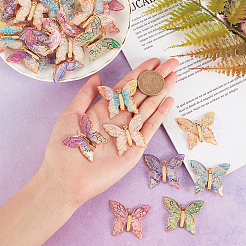 Transparent Acrylic Pendants&nbsp;TACR-SC0001-05