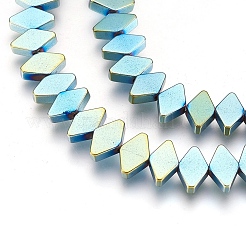 Electroplate Non-magnetic Synthetic Hematite Bead Strands&nbsp;G-I208-18-G-L