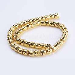Non-magnetic Synthetic Hematite Beads Strands&nbsp;G-F538-B01
