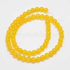 Natural & Dyed Malaysia Jade Bead Strands&nbsp;X-G-A146-6mm-A03