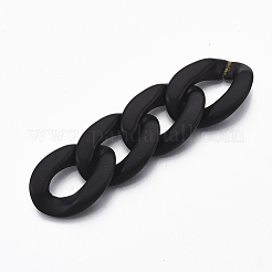 Spray Painted CCB Plastic Linking Rings&nbsp;LS-X-CCB-R104-03C-01