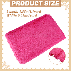 1 Yard Polyester Plush Fabric&nbsp;DIY-PH0028-91A