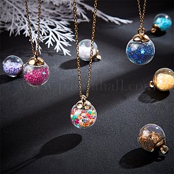 Glass Ball Pendants&nbsp;GLAA-PH0007-58