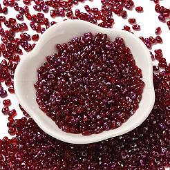 Spray Painted Glass Seed Beads&nbsp;SEED-F005-11A-01