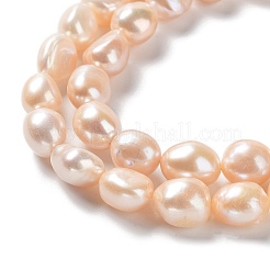 Natural Cultured Freshwater Pearl Beads Strands&nbsp;PEAR-Z002-27