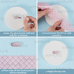 10 Rolls Transfer Nail Art Stickers&nbsp;MRMJ-SP0001-46
