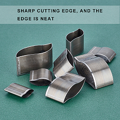 High Carbon Steel Leather Die Cutter Hollow Punching Tool&nbsp;DIY-WH0179-007