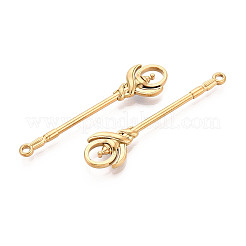 304 Stainless Steel Pendants&nbsp;STAS-N114-64G