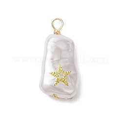 ABS Plastic Imitation Pearl Pendants&nbsp;PALLOY-JF02600-03