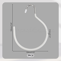 Stainless Steel & Plastic Towel Rack&nbsp;AJEW-WH0534-58B