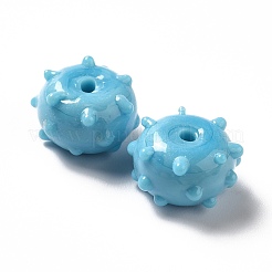 Handmade Bumpy Lampwork Beads&nbsp;LAMP-E023-06G