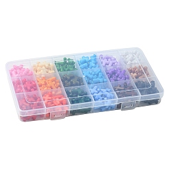 360Pcs 18 Colors Opaque Acrylic Beads&nbsp;SACR-FS0001-23