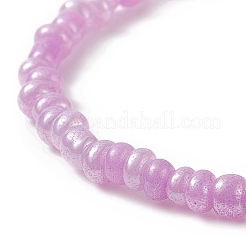 7Pcs 7 Style Natural & Synthetic Mixed Gemstone Chips & Glass Seed Beaded Stretch Bracelets Set for Women&nbsp;BJEW-JB09207
