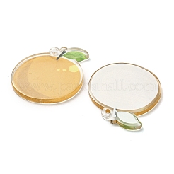 Opaque Printed Acrylic Pendants&nbsp;OACR-I020-06D