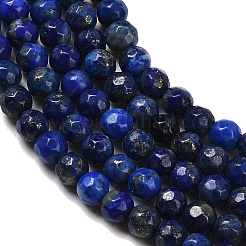 Natural Lapis Lazuli Beads Strands&nbsp;G-G059-4mm