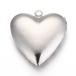 Tarnish Resistant 316 Stainless Steel Diffuser Locket Pendants&nbsp;STAS-G146-09P