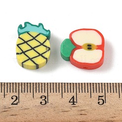 Fruit & Vegetable Theme Handmade Polymer Clay Beads&nbsp;CLAY-F006-02
