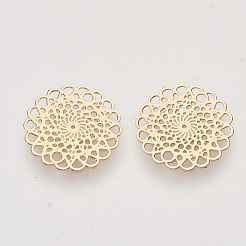 Brass Filigree Joiners Links&nbsp;KKC-R001-07LG