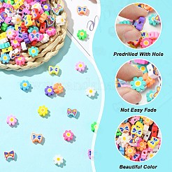 200Pcs 2 Styles Handmade Polymer Clay Beads&nbsp;CLAY-CJ0002-04