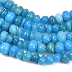 Dyed Natural White Jade Beads Strands&nbsp;GG-CBACF26-A03-06