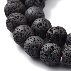 Natural Lava Rock Beads Strands&nbsp;G-H303-C20